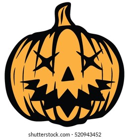 pumpkin halloween vector