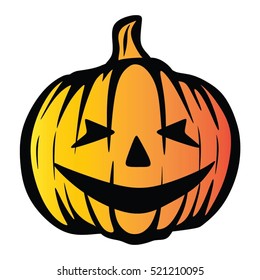 pumpkin halloween vector