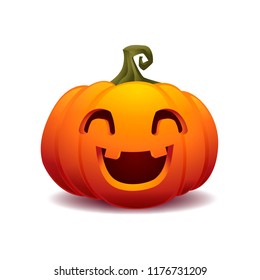 pumpkin halloween vector illustration