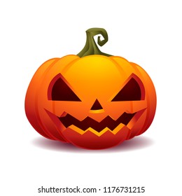 pumpkin halloween vector illustration