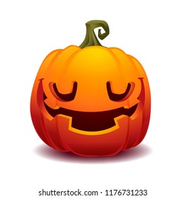 pumpkin halloween vector illustration