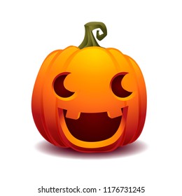 pumpkin halloween vector illustration