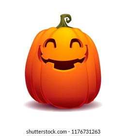 pumpkin halloween vector illustration