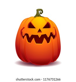 pumpkin halloween vector illustration