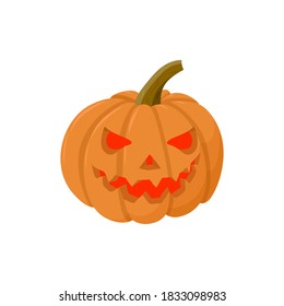 calabaza para halloween, ilustración vectorial