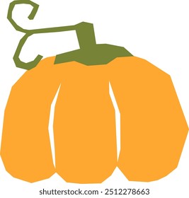 Pumpkin Hand Drawn Vector Illustration
