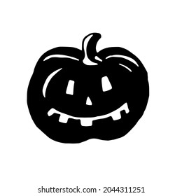 Pumpkin. Hand drawn vector image