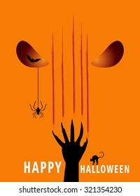 Pumpkin for Happy Halloween / Happy Halloween Poster
