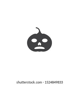 Pumpkin happy helloween character vector