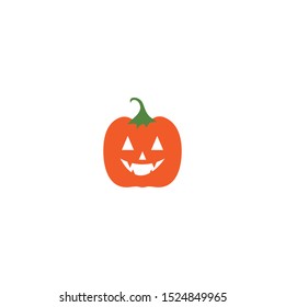 Pumpkin happy helloween character vector