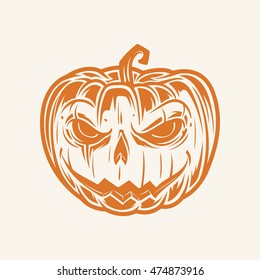 Pumpkin head