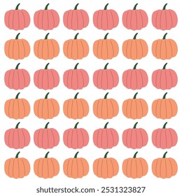 PUMPKIN HEADS VINTAGE DESIGN PATTERN TEXTURE BACKGROUND