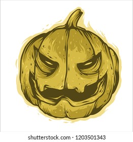 pumpkin helloween vector