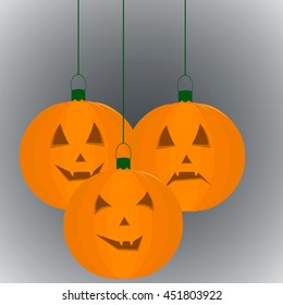 Pumpkin for a holiday Halloween