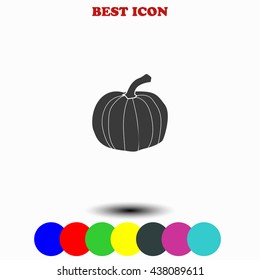 Pumpkin icon. 