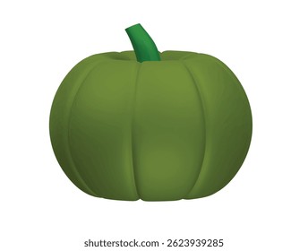  pumpkin icon 3d illustration render

