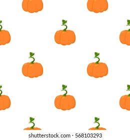 Pumpkin icon cartoon. Single plant icon from the big farm, garden, agriculture cartoon.