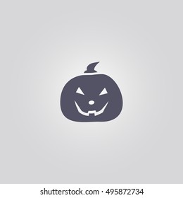 pumpkin icon. icon design