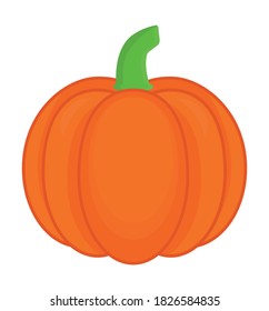 pumpkin icon design, Fruit healthy organic food sweet and nature theme Vector illustration