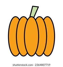 Pumpkin Icon Design For Personal And Comercial Use