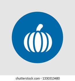  Pumpkin icon. Editable  Pumpkin icon for web or mobile.
