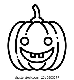 Pumpkin Icon Element For Design