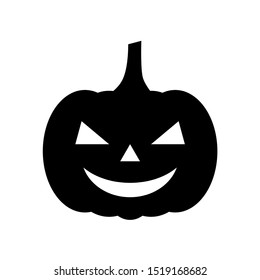 pumpkin icon. Happy Halloween,  Thanksgiving 