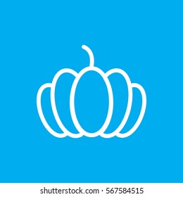 pumpkin icon illustration isolated vector sign symbol