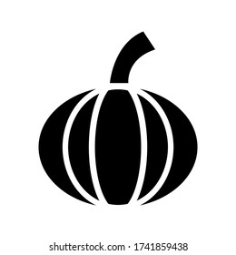 pumpkin  icon or logo isolated sign symbol vector illustration - high quality black style vector icons
