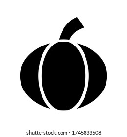 pumpkin  icon or logo isolated sign symbol vector illustration - high quality black style vector icons
