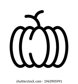 pumpkin icon or logo isolated sign symbol vector illustration - high quality black style vector icons
