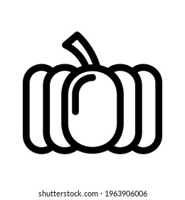 pumpkin icon or logo isolated sign symbol vector illustration - high quality black style vector icons
