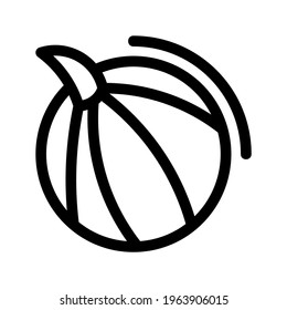 pumpkin icon or logo isolated sign symbol vector illustration - high quality black style vector icons
