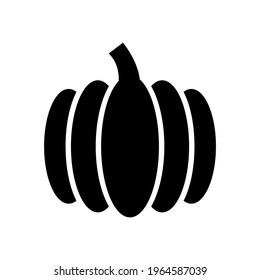 pumpkin icon or logo isolated sign symbol vector illustration - high quality black style vector icons
