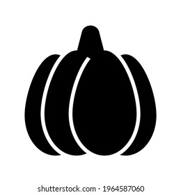 pumpkin icon or logo isolated sign symbol vector illustration - high quality black style vector icons
