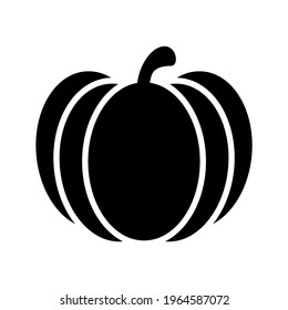 pumpkin icon or logo isolated sign symbol vector illustration - high quality black style vector icons
