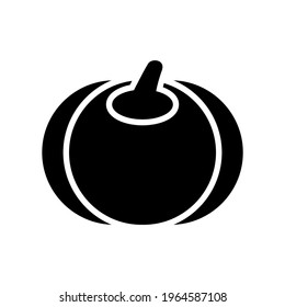 pumpkin icon or logo isolated sign symbol vector illustration - high quality black style vector icons

