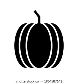 pumpkin icon or logo isolated sign symbol vector illustration - high quality black style vector icons
