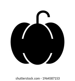 pumpkin icon or logo isolated sign symbol vector illustration - high quality black style vector icons
