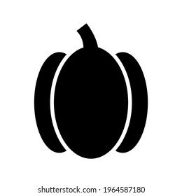 pumpkin icon or logo isolated sign symbol vector illustration - high quality black style vector icons
