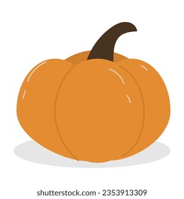 Pumpkin. Icon. Object isolated on white background