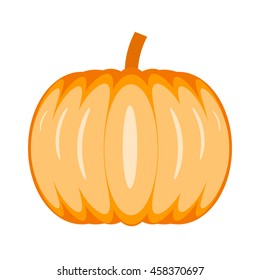 Pumpkin icon on a white background
