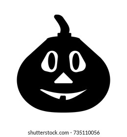 Pumpkin Icon on white background