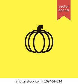 pumpkin. pumpkin icon. sign design. Vector EPS 10.