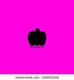 pumpkin icon sign signifier vector