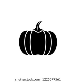 Pumpkin icon. Simple glyph vector of autumn set for UI and UX, website or mobile application