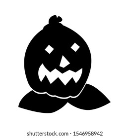 Pumpkin icon vector design template