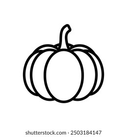 pumpkin icon vector design template simple and clean