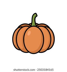 pumpkin icon vector design template simple and clean