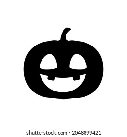 Pumpkin icon vector. Halloween illustration sign. pumpkin faces symbol or logo.